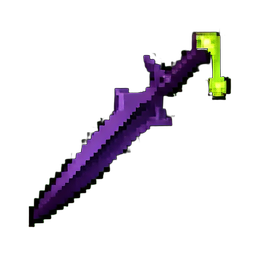 Poison Sword (16-Bit) — 256×256 pixel art sprite