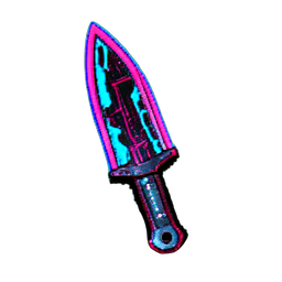 Épée de Poison (Cyberpunk) — sprite pixel art 256×256