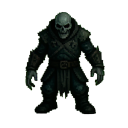 Poltergeist Travesso — sprite pixel art 256×256