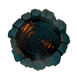 Pond (Cinematic) - 256x256 pixel art sprite