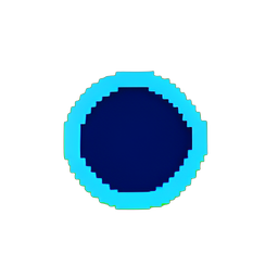 Pond (Low-Res) - 256x256 pixel art sprite