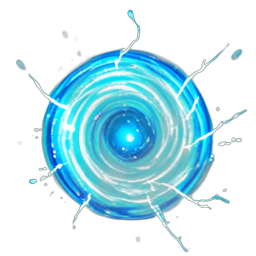 Teich (VFX) — 256×256 Pixel-Art-Sprite