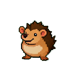Eichhörnchen — 256×256 Pixel-Art-Sprite