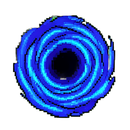 Portal Azul (16-Bit) — sprite pixel art 256×256