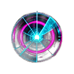 Portal Green (Cyberpunk) - 256x256 pixel art sprite