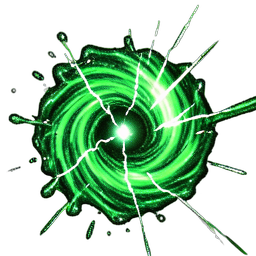 Portal Green (VFX) - 256x256 pixel art sprite