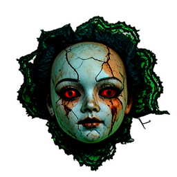 Possessed Doll (Cinematic) - 256x256 pixel art sprite