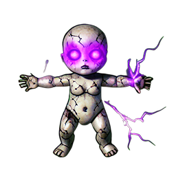 Possessed Doll (VFX) - 256x256 pixel art sprite