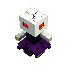 Possessed Doll (Voxel) - 256x256 pixel art sprite