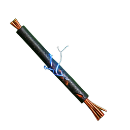 Power Line (HD-2D) - 256x256 pixel art sprite