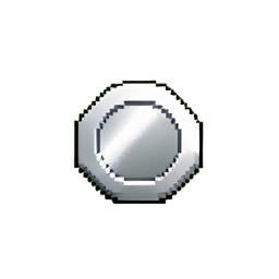 Estrella de token premium — sprite pixel art 256×256