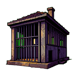 Prison - 256x256 pixel art sprite