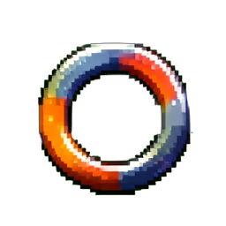 Progress Ring - 256x256 pixel art sprite