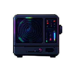 Mini-Projektor — 256×256 Pixel-Art-Sprite