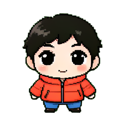 Veste imperméable — sprite pixel art 256×256