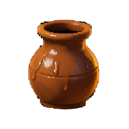 Extrudeur de moulin du chien — sprite pixel art 256×256