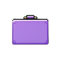 Clutch morada — sprite pixel art 256×256