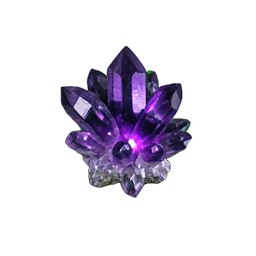Purple Gem (Atmospheric) - 256x256 pixel art sprite