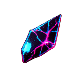 Purple Gem (Cyberpunk) - 256x256 pixel art sprite