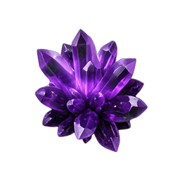 Gema Roxa (HD-2D) — sprite pixel art 256×256