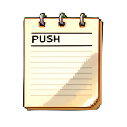 Push Pin Board — 256×256 pixel art sprite