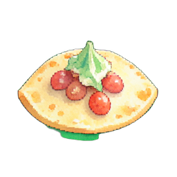 Quesadilla — sprite pixel art 256×256