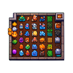 Quest Board - 256x256 pixel art sprite