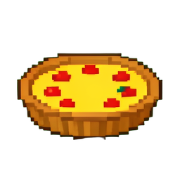 Quiche Lorraine — sprite pixel art 256×256