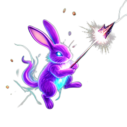 Rabbit Archer (VFX) - 256x256 pixel art sprite