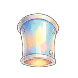 Protector de Resistência Radiante — sprite pixel art 256×256