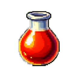 光耀魔力药水 — 256×256 像素游戏素材