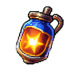 Mythischer Geschwindigkeitselixier — 256×256 Pixel-Art-Sprite