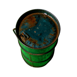 Rain Barrel (Cinematic) - 256x256 pixel art sprite