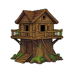 Salón del Consejo Ranger Redondo — sprite pixel art 256×256