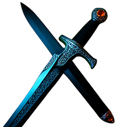 Rapier (Cinematic) — 256×256 pixel art sprite