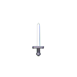 Rapier (Niedrig Auflösung) — 256×256 Pixel-Art-Sprite