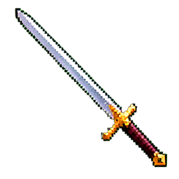 Rapier — 256×256 Pixel-Art-Sprite