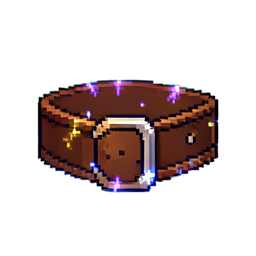 Cinturón de Vitalidad Raro — sprite pixel art 256×256