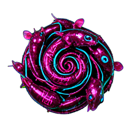 Rat Swarm (Cyberpunk) - 256x256 pixel art sprite