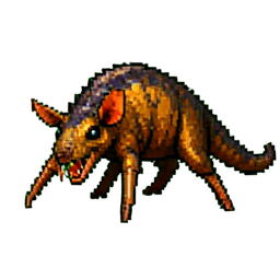 Rat Swarm - 256x256 pixel art sprite
