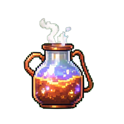 Kochbuch Leder — 256×256 Pixel-Art-Sprite