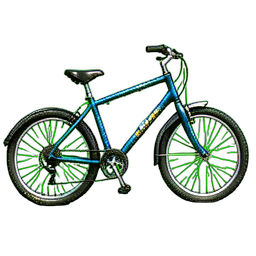 レコンバントバイクロー — 256×256 ピクセルアートスプライト