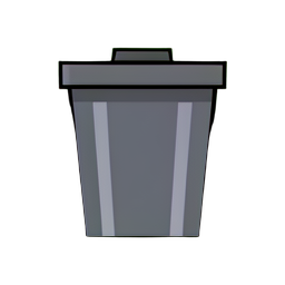 回收箱 — 256×256 像素游戏素材