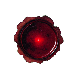 Red Slime (Atmospheric) - 256x256 pixel art sprite