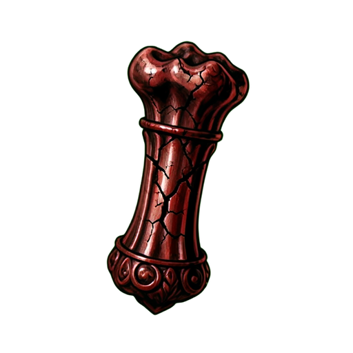 Hueso del Dedo de Reliquia — sprite pixel art 512×512