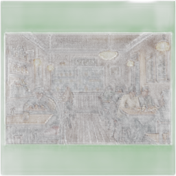 Intérieur du restaurant — sprite pixel art 256×256