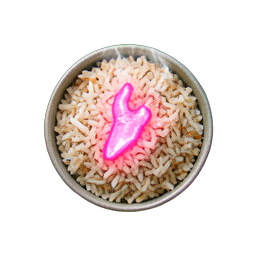 Rice Bowl (Atmospheric) - 256x256 pixel art sprite
