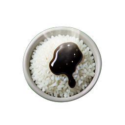 Rice Bowl (HD-2D) - 256x256 pixel art sprite