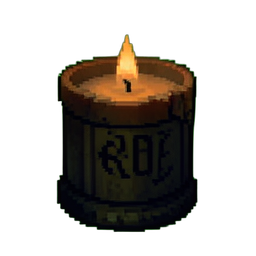 Ritual Candle — 256×256 pixel art sprite