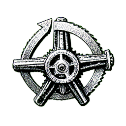 Robot Drone (1-Bit) - 256x256 pixel art sprite